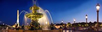Place de la Concorde, Paris, France Fine Art Print