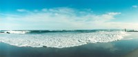 View of the Atlantic Ocean at Fort Tilden beach, Queens, New York City, New York State, USA Fine Art Print