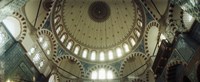 Ceiling of Rustem Pasha mosque, Istanbul, Turkey Fine Art Print