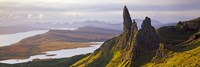 Old Man of Storr Mountains, Isle of Skye, Inner Hebrides, Highland Region, Scotland Fine Art Print