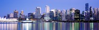 Vancouver skyline, British Columbia, Canada Fine Art Print