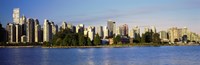 City skyline, Vancouver, British Columbia, Canada Fine Art Print