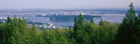 Vancouver viewed from from a far, British Columbia, Canada Fine Art Print