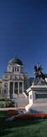 Facade of a government building, Helena, Montana Fine Art Print
