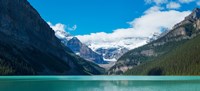 Lake Louise with Canadian Rockies in the background, Banff National Park, Alberta, Canada Fine Art Print