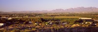 Overview of Alamogordo, Otero County, New Mexico, USA Fine Art Print