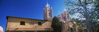 Low angle view of a church, San Felipe de Neri Church, Old Town, Albuquerque, New Mexico, USA by Panoramic Images - 36" x 12"