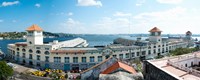 Buildings at the harborfront, Sierra Maestra, Havana Harbor, Old Havana, Havana, Cuba Fine Art Print