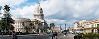 Government building in a city, El Capitolio, Havana, Cuba Fine Art Print