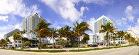 Hotel in a city, Fort Lauderdale, Florida, USA Fine Art Print