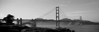 Golden Gate Bridge in Black and White by Panoramic Images - various sizes