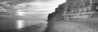 Rock formations on the beach, Burton Bradstock, Dorset, England by Panoramic Images - various sizes