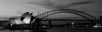 Australia, Sydney (black and white) by Panoramic Images - various sizes