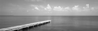 Dock, Mobile Bay Alabama, USA Fine Art Print