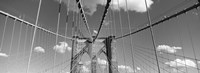 Brooklyn Bridge in Black and White Fine Art Print