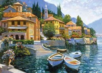 Lake Como Landing Fine Art Print