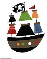 Pirate Ship by Jennifer Nilsson - various sizes