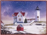 Winter Lighthouse 2 Fine Art Print