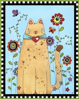 Kitty in the Garden by Jennifer Nilsson - various sizes