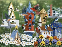 Birdhouses Fine Art Print