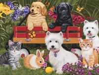 Garden Party Fine Art Print