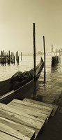 Gondola and San Marco Antique Fine Art Print