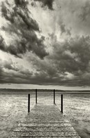 First Droplets Monochrome Fine Art Print