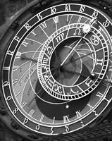 Astronomic Watch Praha 11 Fine Art Print