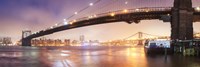 Brooklin Bridge Pano 1 Fine Art Print