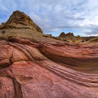 Pink Mountain 3 of 3 Fine Art Print