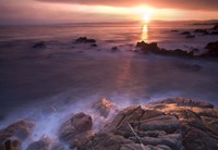 Rocas En  Amanecer Fine Art Print