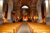 Interiors of a church, Saint Esprit Church, Aix-En-Provence, Bouches-Du-Rhone, Provence-Alpes-Cote d'Azur, France Fine Art Print