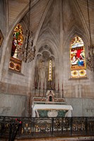 Interiors of the Church Of St. Trophime, Arles, Bouches-Du-Rhone, Provence-Alpes-Cote d'Azur, France Fine Art Print