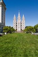 Mormon Temple, Temple Square, Salt Lake City, Utah Fine Art Print