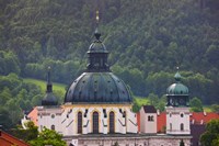 High angle view of a monastery, Ettal Abbey, Ettal, Bavaria, Germany Fine Art Print