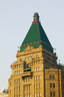 Low angle view of a hotel, Peace Hotel, The Bund, Shanghai, China Fine Art Print