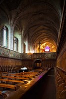 Abbatiale Saint-Robert, La Chaise-Dieu, Haute-Loire, Auvergne, France Fine Art Print