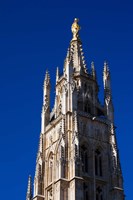 Low angle view of Tour Pey-Berland, Bordeaux, Gironde, Aquitaine, France Fine Art Print