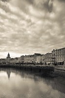 Buildings at the Waterfront, Old Port, La Rochelle, Charente-Maritime, Poitou-Charentes, France Fine Art Print
