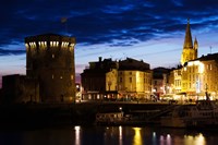 Tour de la Chaine tower, Old Port, La Rochelle, Charente-Maritime, Poitou-Charentes, France Fine Art Print