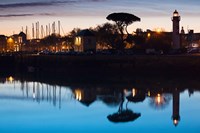 La Rochelle Port Lighthouse, Charente-Maritime, Poitou-Charentes, France Fine Art Print