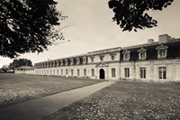Facade of the rope making factory of the French Navy, Corderie Royale, Rochefort, Charente-Maritime, Poitou-Charentes, France Fine Art Print