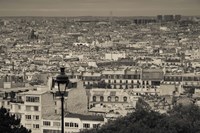 Montmartre, Paris, Ile-de-France, France Fine Art Print