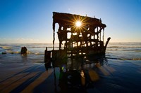 Peter Iredale Shipwreck, Fort Stevens, Oregon, USA Fine Art Print