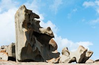 Detail of Remarkable Rocks, Flinders Chase National Park, Kangaroo Island, South Australia, Australia Fine Art Print