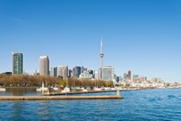 City skyline at the waterfront, Toronto, Ontario, Canada 2013 Fine Art Print