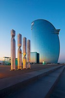 W Barcelona, Barcelona, Catalonia, Spain Fine Art Print