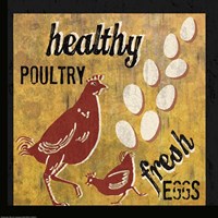 Healthy Poultry Fine Art Print