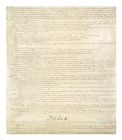 Constitution of the United States II Fine Art Print