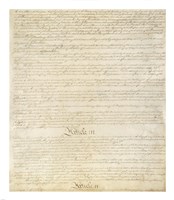 Constitution of the United States I III Fine Art Print